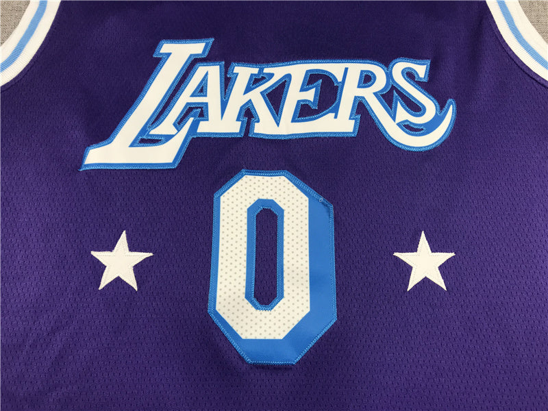 Russell Westbrook #0 Los Angeles Lakers 2022 City Edition Swingman Jersey — Embroidered
