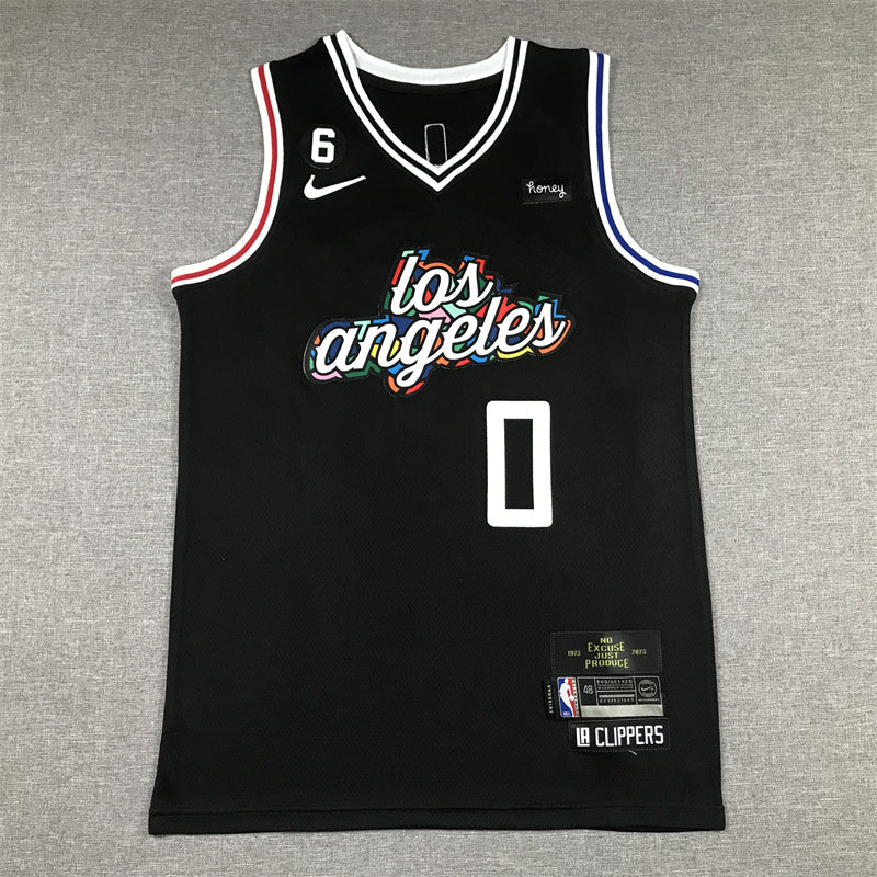 Los Angeles Clippers Russell Westbrook #0 2023 City Edition Swingman - Embroidered Jersey