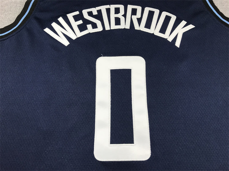 Los Angeles Clippers Russell Westbrook #0 2024 City Edition Swingman - Embroidered Jersey