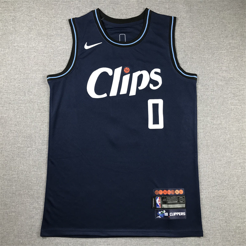 Los Angeles Clippers Russell Westbrook #0 2024 City Edition Swingman - Embroidered Jersey