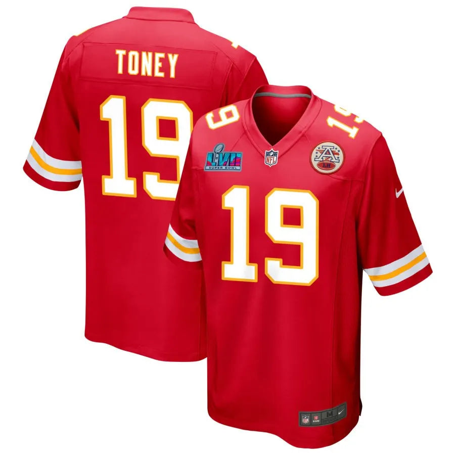Kadarius Toney Kansas City Chiefs Super Bowl LVII Game Jersey - Red