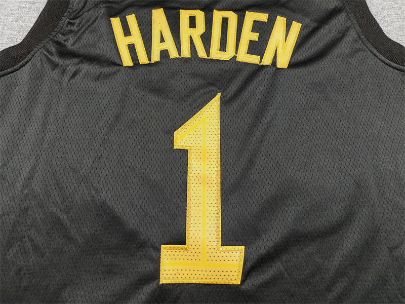 Cleveland Cavaliers James Harden #1 2026 City Edition — Embroidered Jersey