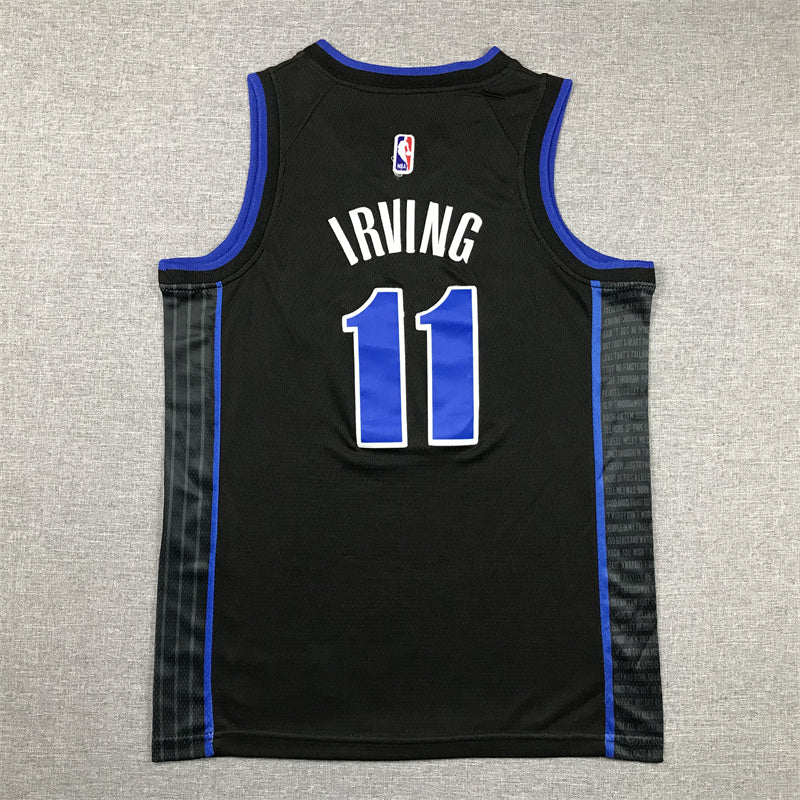 Youth Kyrie Irving Dallas Mavericks #11 City Edition Embroidered  Jersey