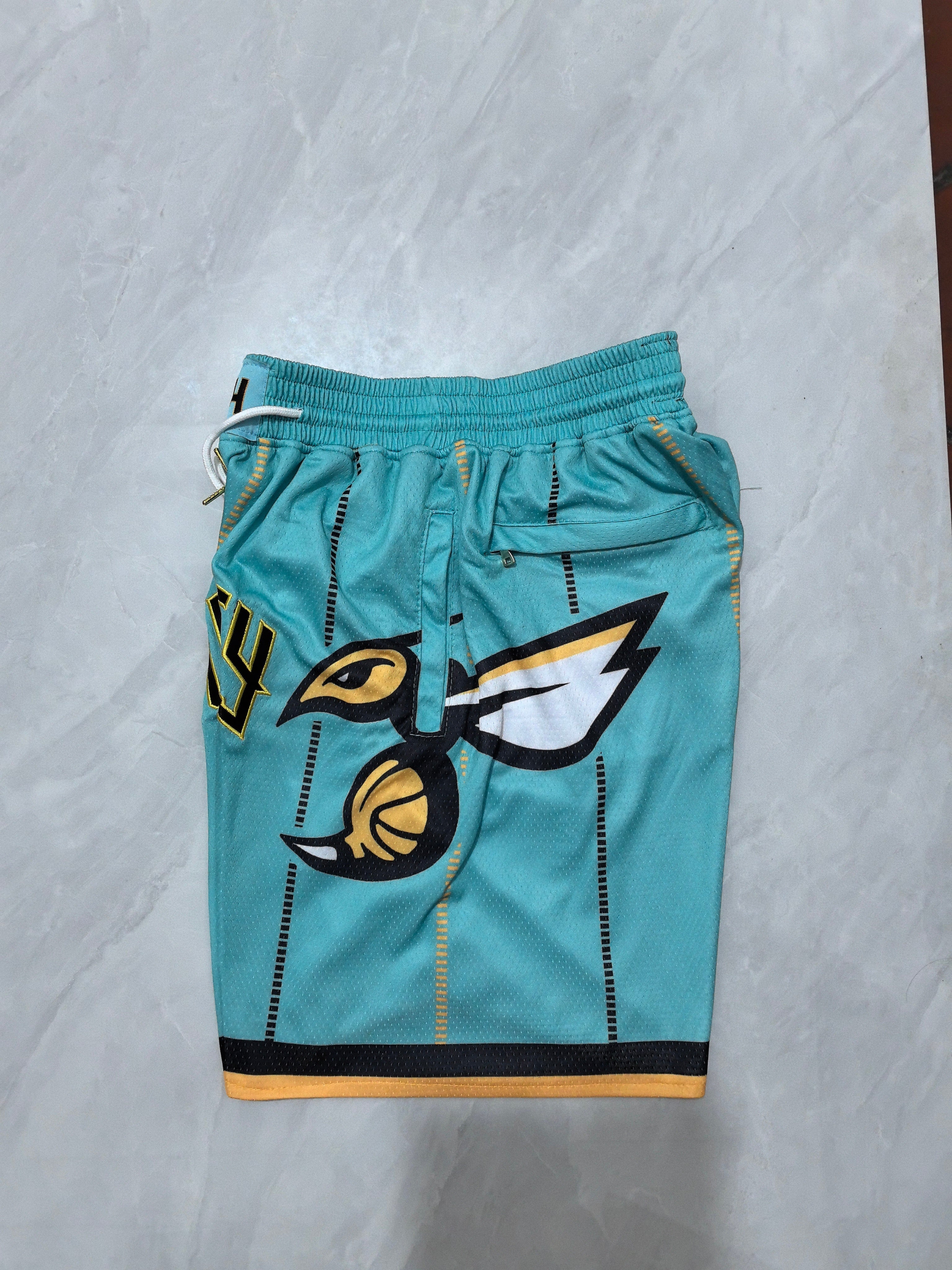 Charlotte Hornets 2025 Green City Edition Pocket Shorts