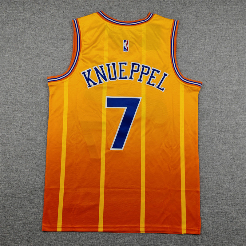 Charlotte Hornets Kon Knueppel #7 2026 City Edition - Embroidered Jersey