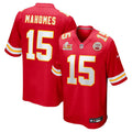 Men's Kansas City Chiefs Patrick Mahomes Nike Red Super Bowl LIX Jersey