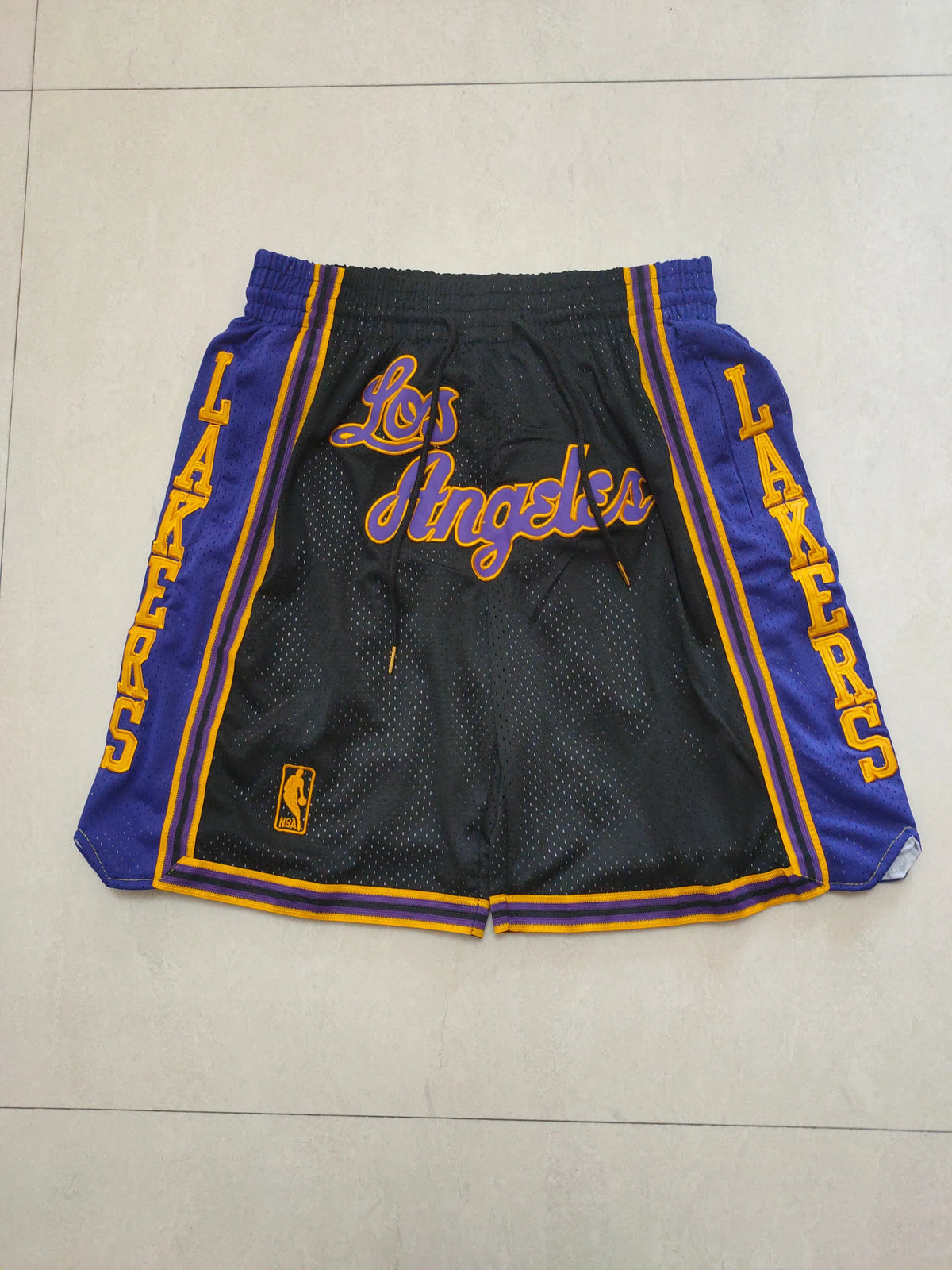 Los Angeles Lakers black vintage pocket pants