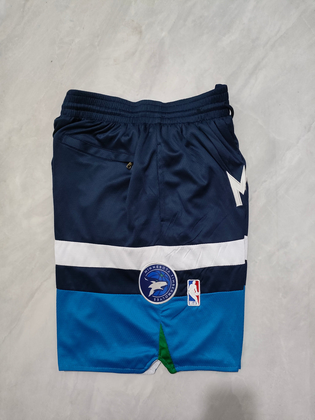 Minnesota Timberwolves Blue Regular Edition Pocket Shorts