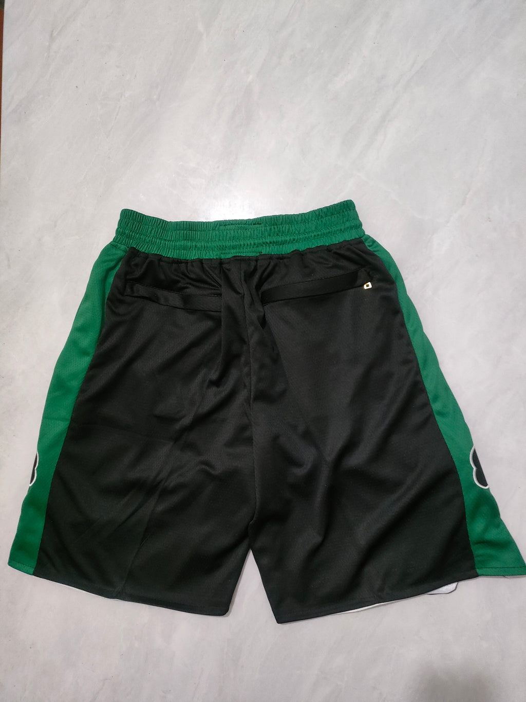 Boston Celtics Black City Edition Pocket Shorts