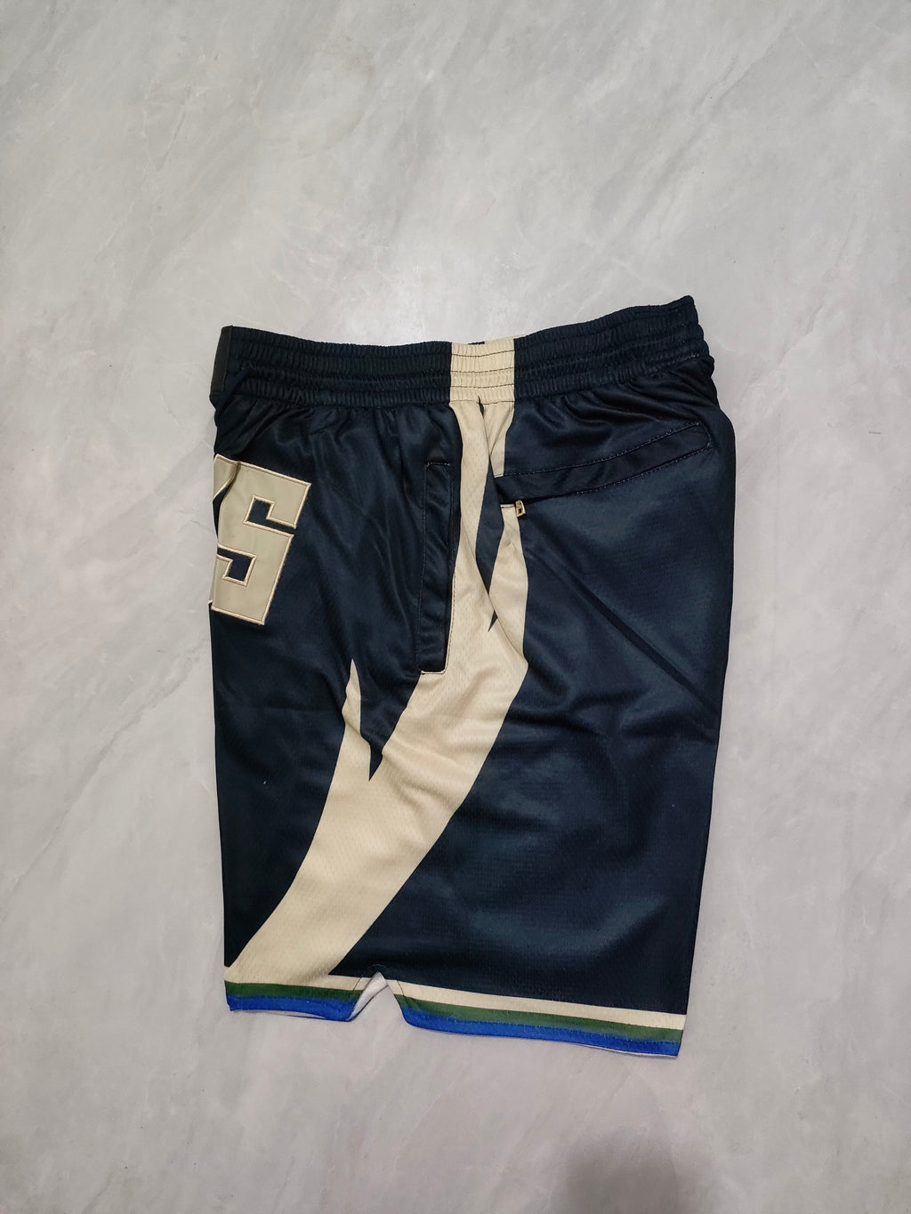 Milwaukee Bucks Black Statement Edition Pocket Shorts