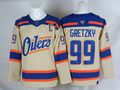 Men's Wayne Gretzky #99 Cream Edmonton Oilers jersey