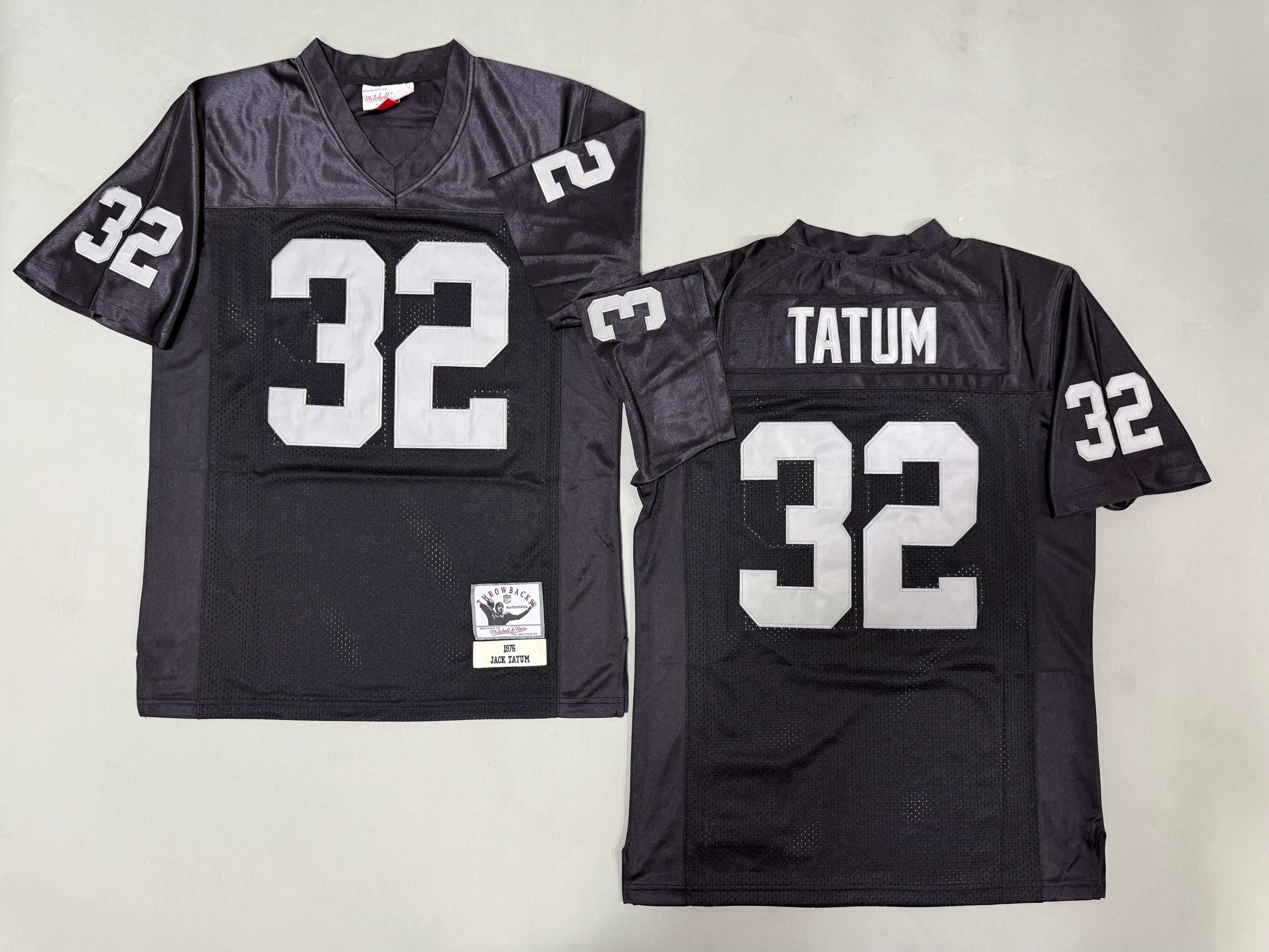 Mens Marcus Allen#32 black Los Angeles Raiders Vintage Throwback Jersey
