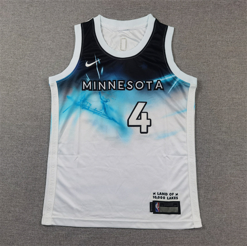 Youth Mike Conley Minnesota Timberwolves #4  City Edition Embroidered Jersey