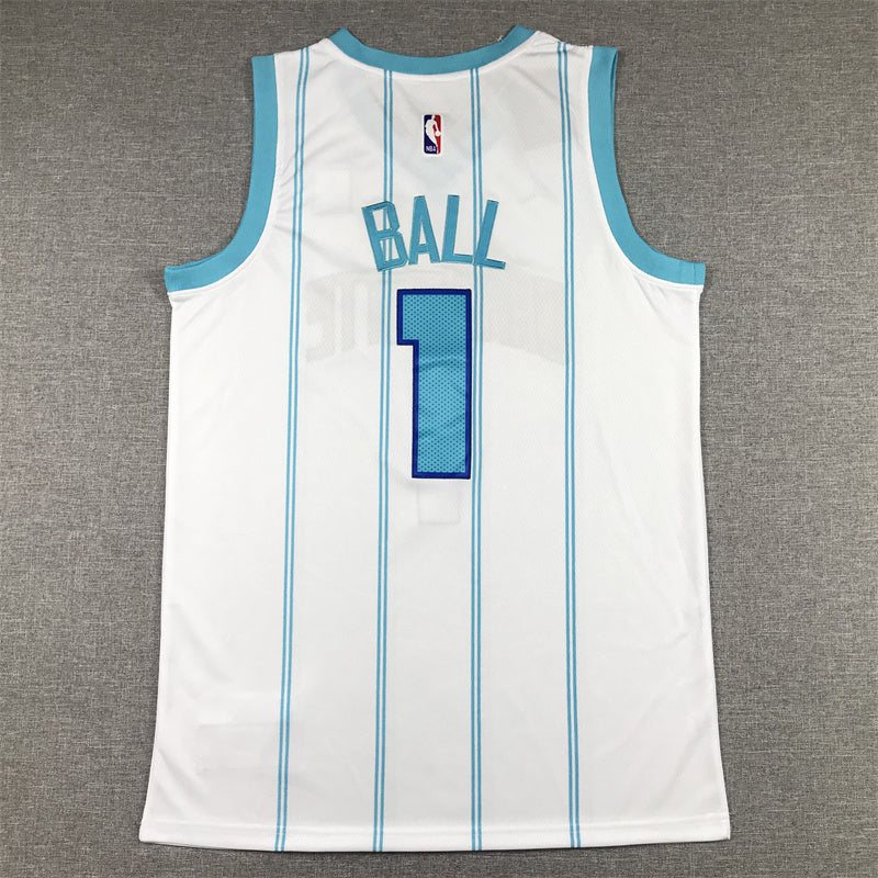 Charlotte Hornets LaMelo Ball #1 City Edition Swingman Jersey - Embroidered