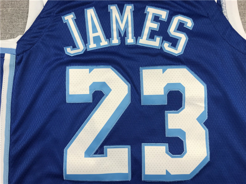 LeBron James #23 Los Angeles Lakers City Edition Swingman Jersey - Embroidered
