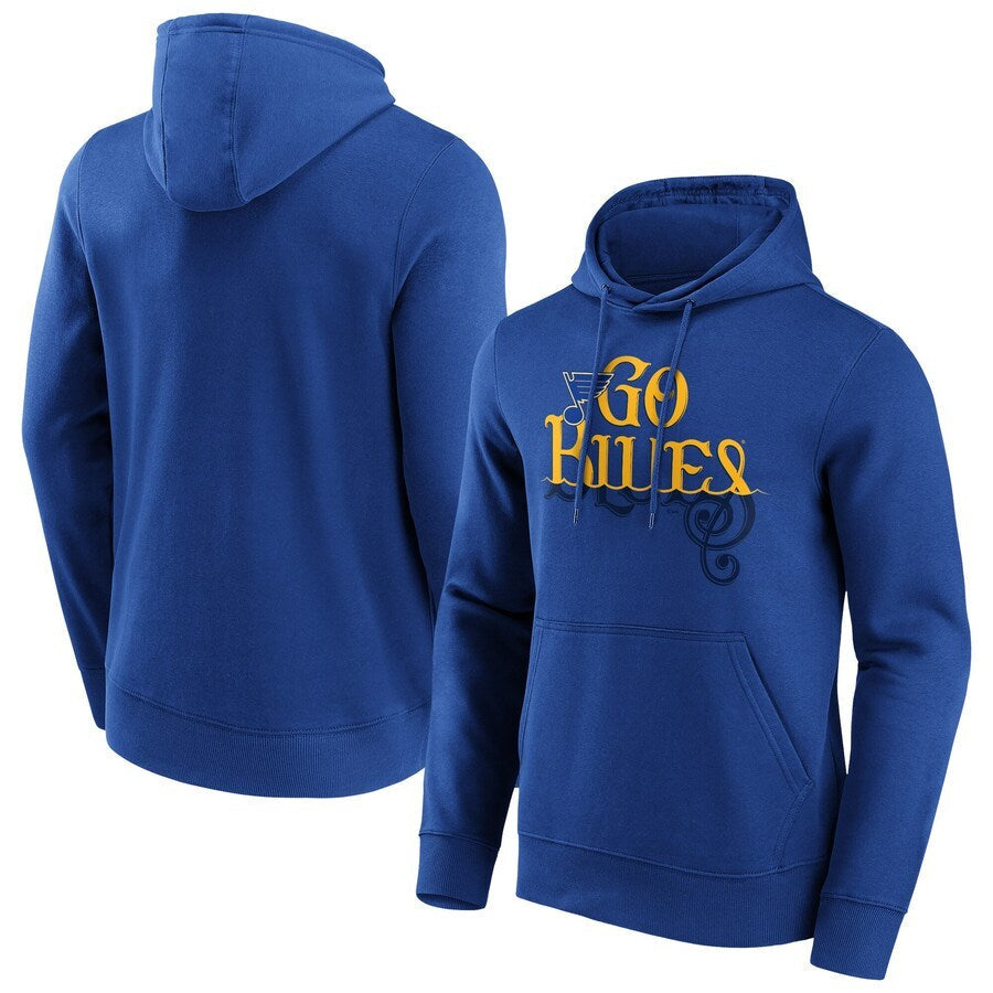 Men's St. Louis Blues Branded Hometown Graphic Hoodie - Royal