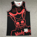 Michael Jordan Chicago Bulls 23 Red bigface jersey