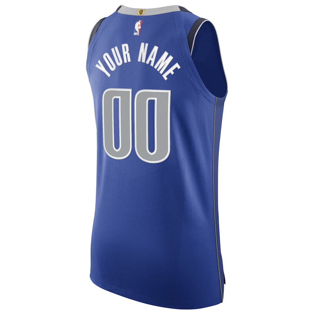 Custom Dallas Mavericks Player Edition Jersey