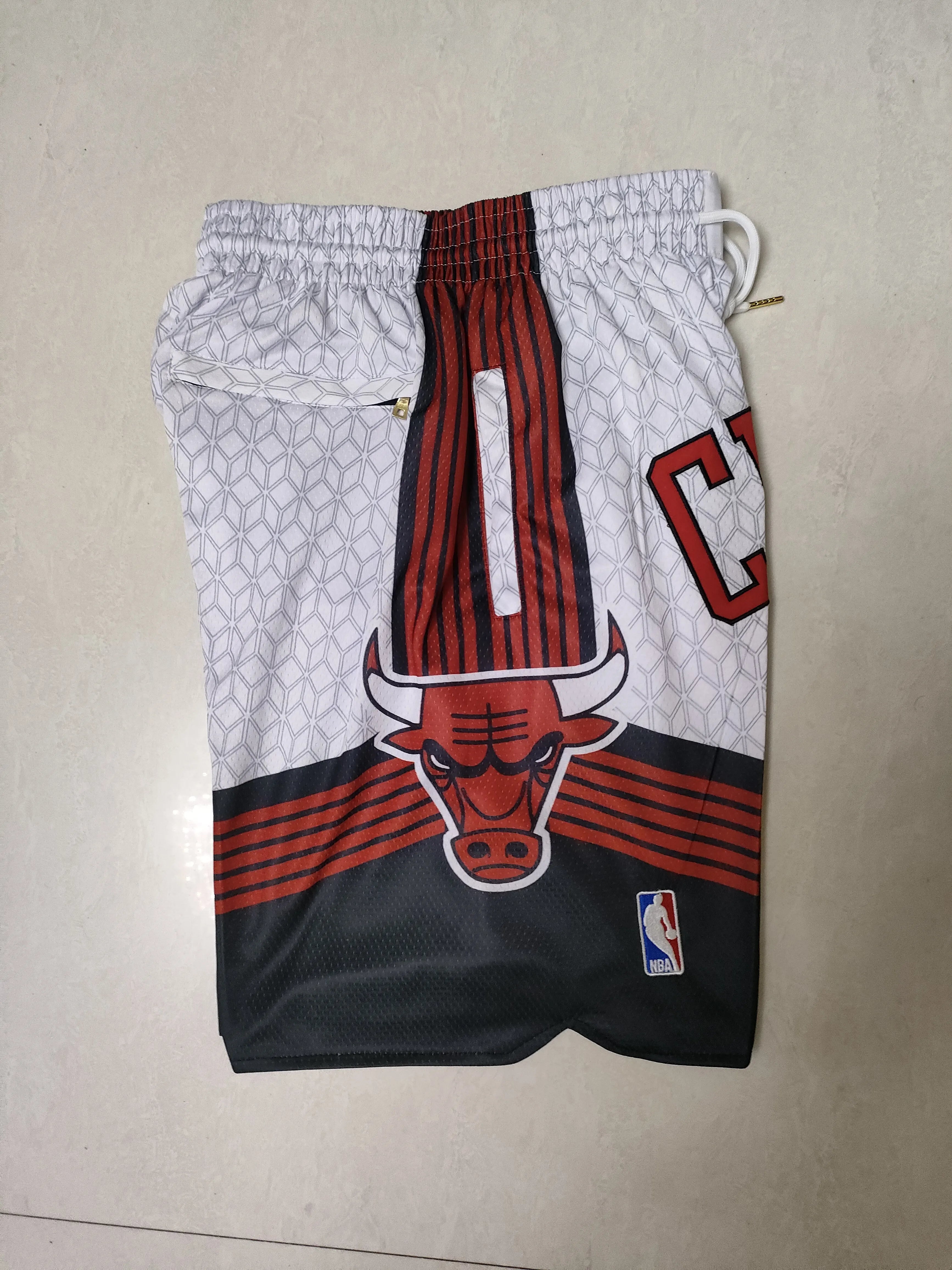 Chicago Bulls White City Edition Pocket Pants