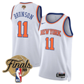 Jalen Brunson #11 New York Knicks 2026 Finals Swingman White Jersey - All Stitched