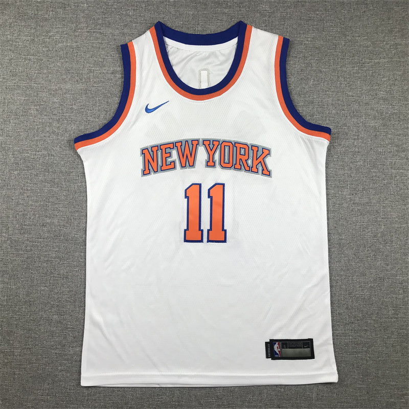 Youth Jalen Brunson New York Knicks #11  Association Edition Embroidered Jersey