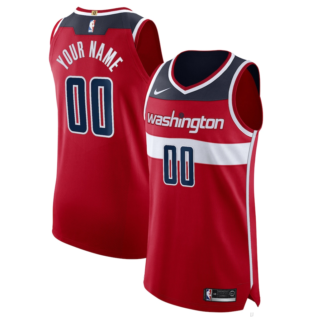 Custom Washington Wizards Player Edition Jersey