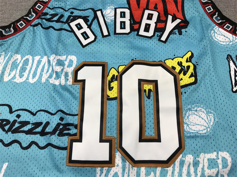 Memphis Grizzlies No. 10 BIBBY Graffiti