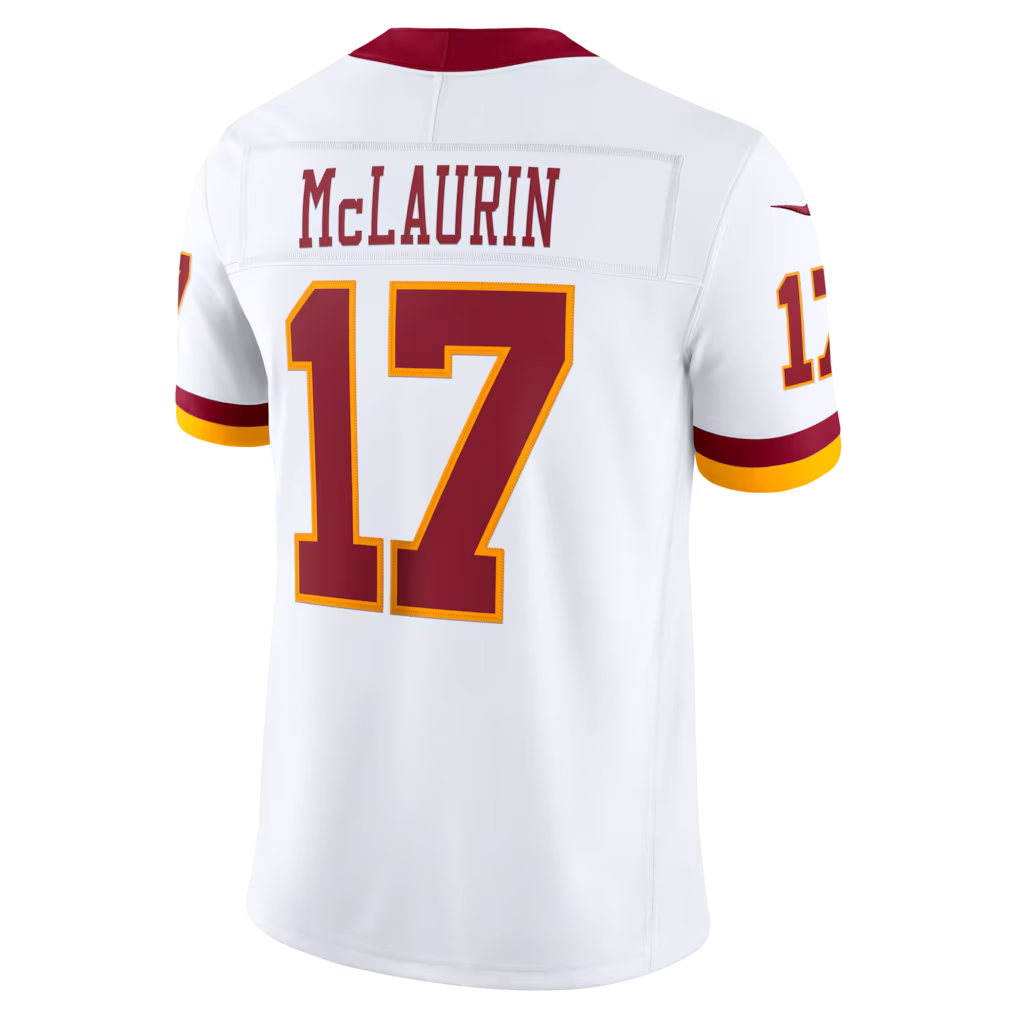 Terry McLaurin #17 Washington Commanders Super Bowl Era Vapor F.U.S.E. Limited White Jersey