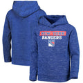 Men's Blue New York Rangers Logo Scuba Pullover Hoodie