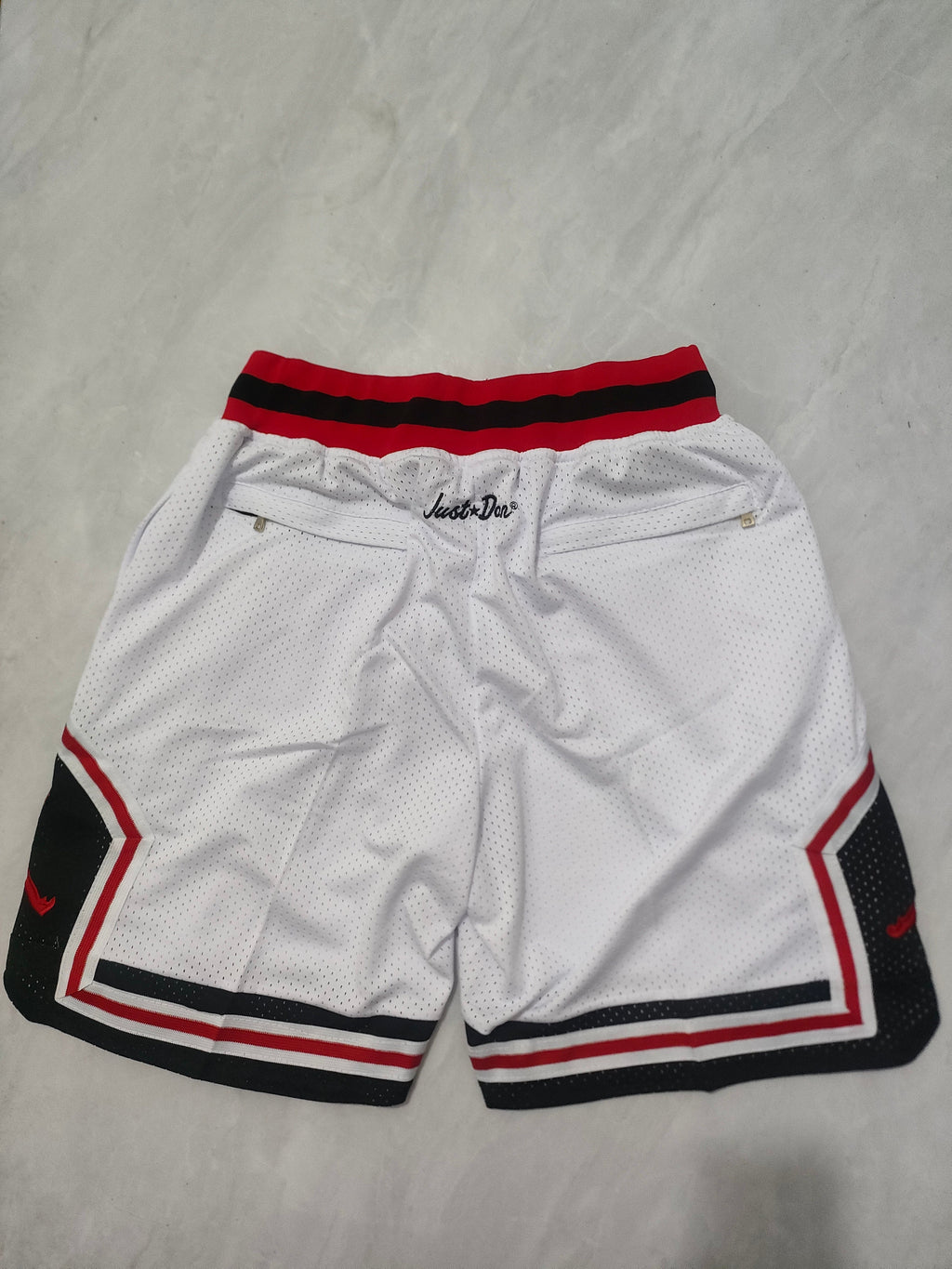 Jordan White Pocket Shorts