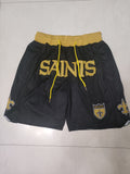 New Orleans Saints Black Pocket Pants