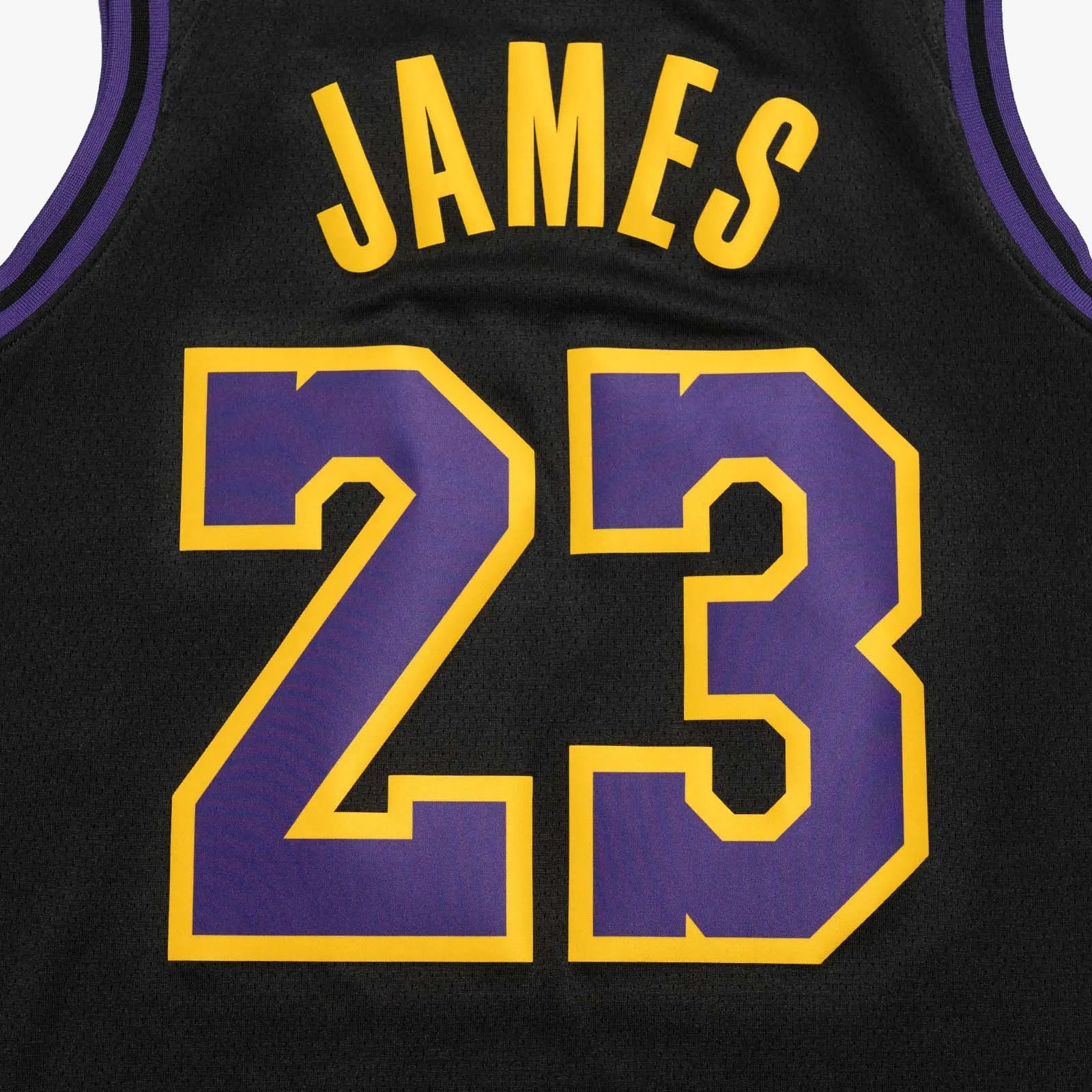 LeBron James Los Angeles Lakers 2024 City Edition Swingman Jersey - Black