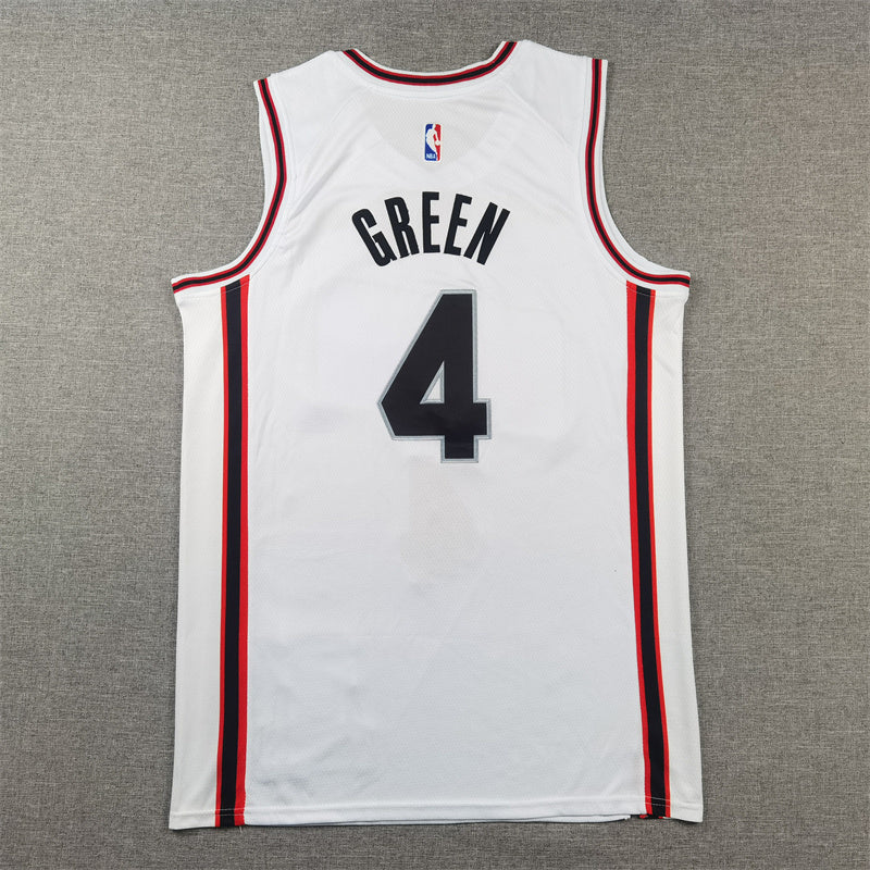 Houston Rockets Jalen Green #4 2025 City Edition Swingman Jersey - Embroidered