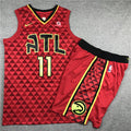 Atlanta Hawks Trae Young #11 City Edition Set — Embroidered Jersey