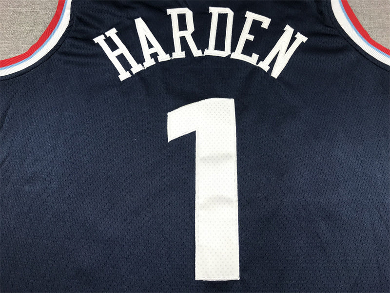 LA Clippers James Harden #1 City Edition Swingman Jersey - Embroidered