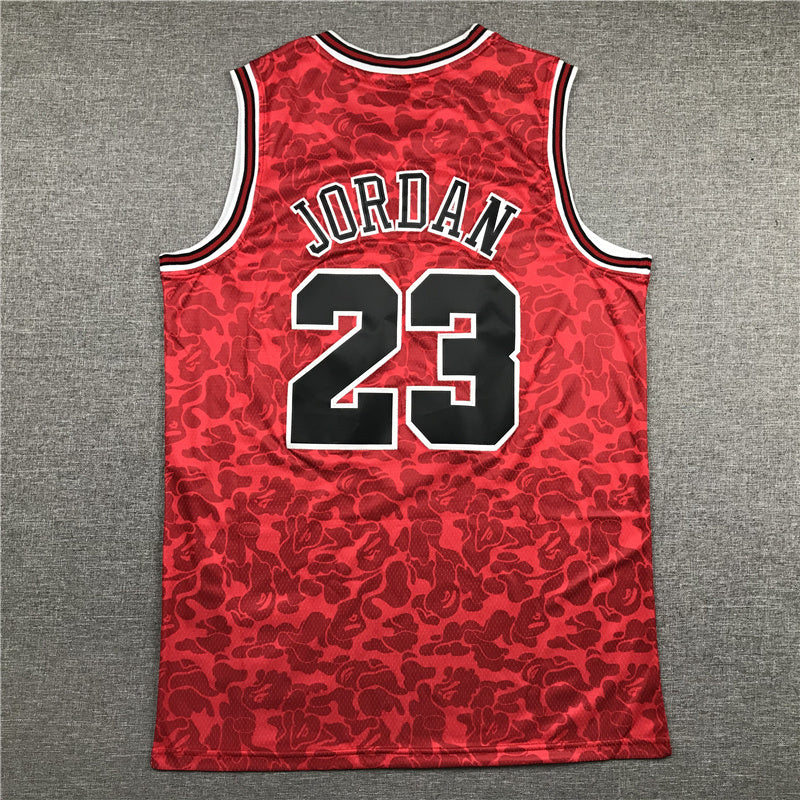 Chicago Bulls Michael Jordan BAPE #23 1996-97 Throwback — Embroidered