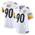 T.J. Watt #90 Pittsburgh Steelers White Game Jersey