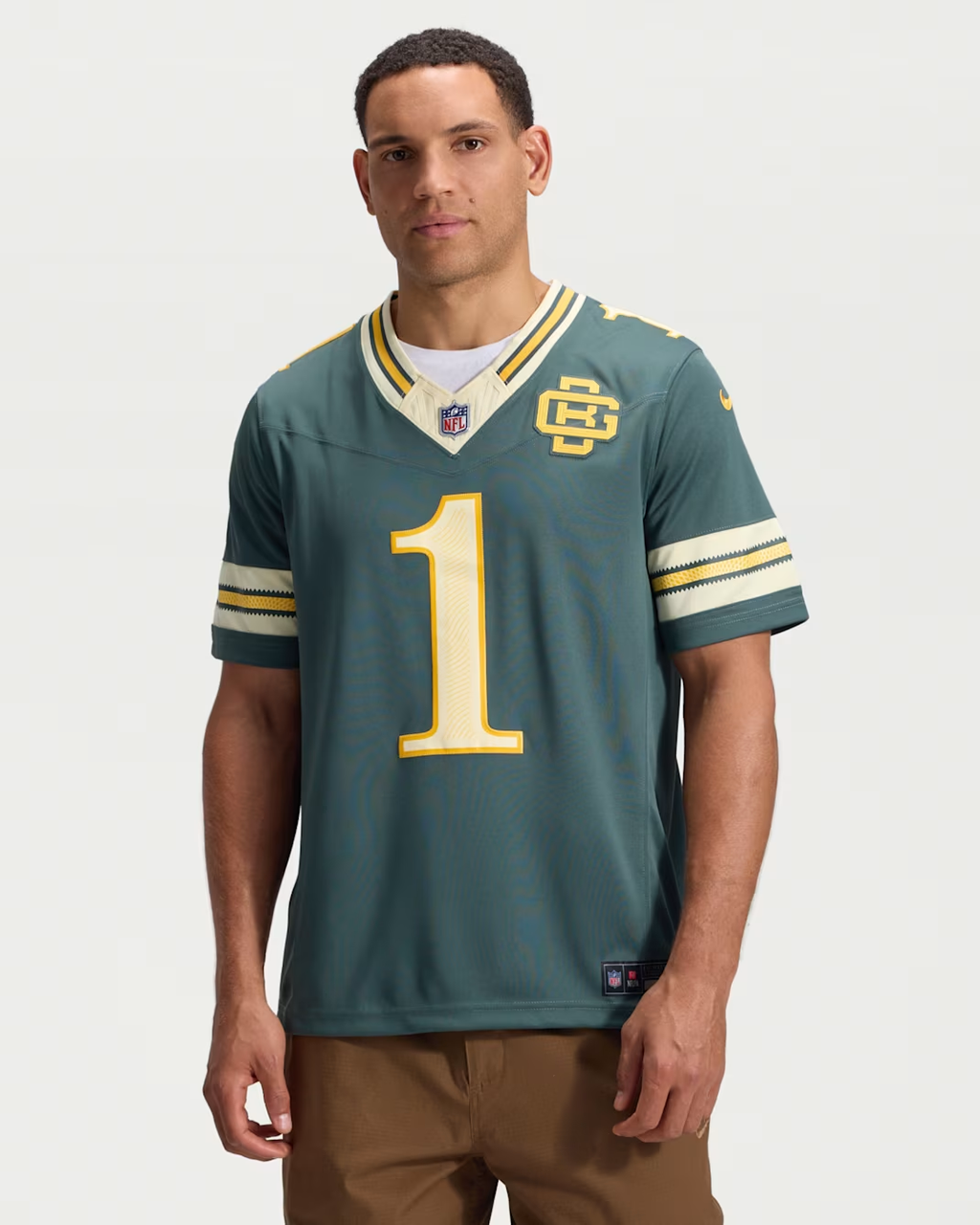 Men's Micah Parsons Green #1 Bay Packers Rivalries Collection Limited Jersey