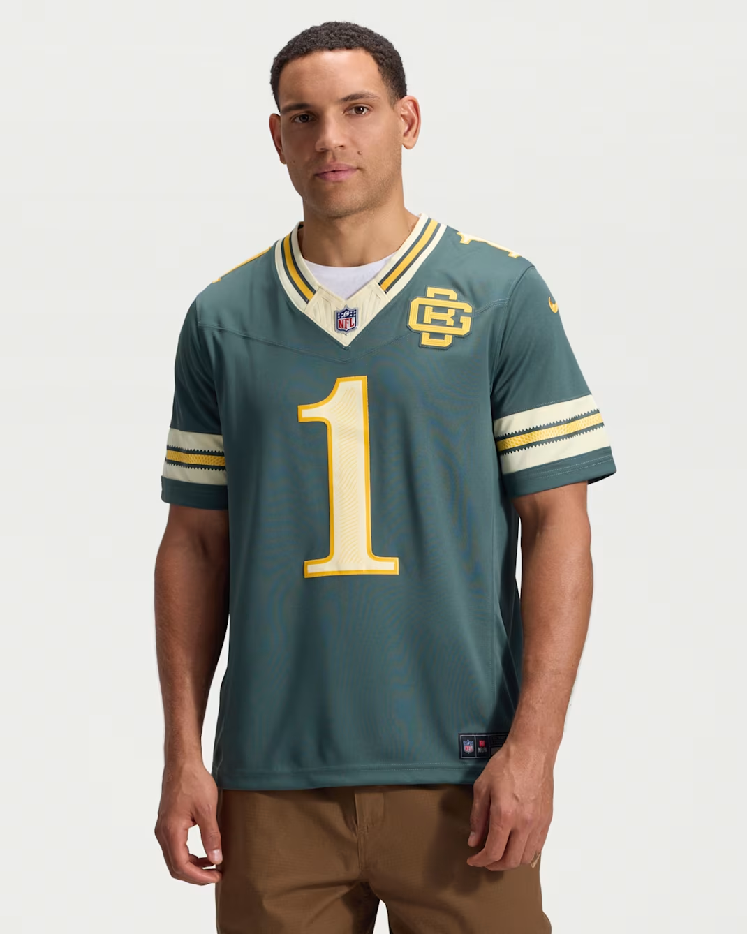 Men's Micah Parsons Green #1 Bay Packers Rivalries Collection Limited Jersey