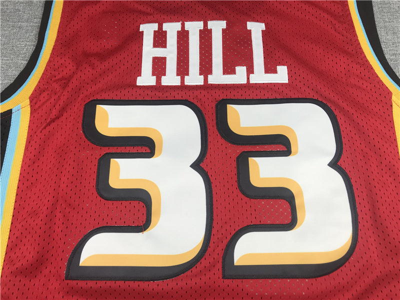Detroit Pistons Grant Hill #33 1998-99 Throwback — Embroidered