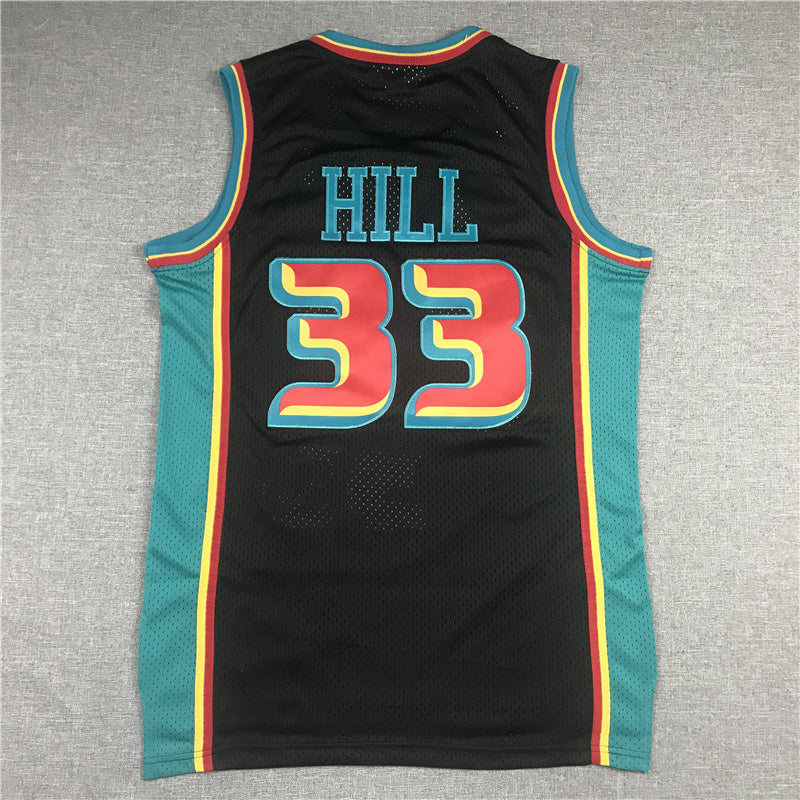 Detroit Pistons Grant Hill #33 1998-99 Throwback — Embroidered