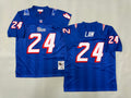 Mens Ty Law#24 New England Patriots Vintage Throwback Jersey