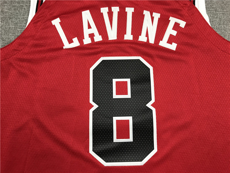 Chicago Bulls Zach LaVine #8 City Edition Swingman Jersey – Embroidered
