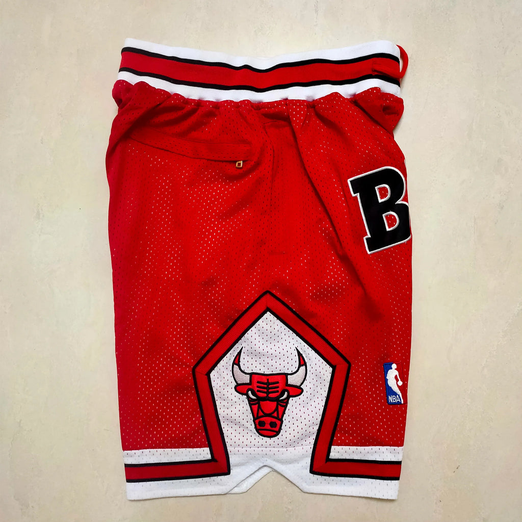 Chicago Bulls Red Juston Retro Pants