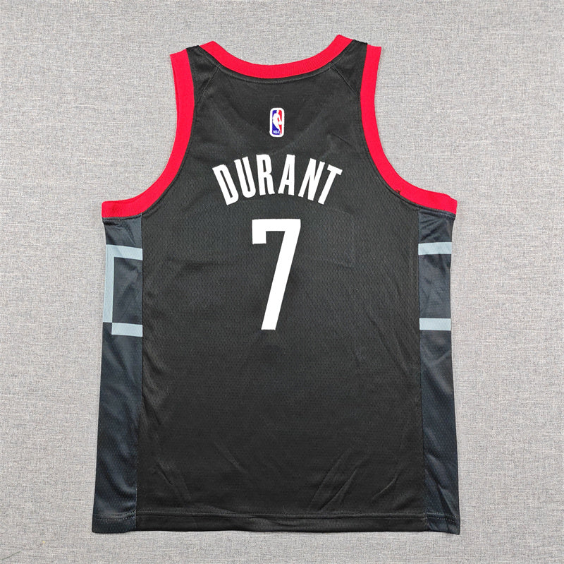 Youth Kevin Durant Houston Rockets #7  Embroidered  Jersey
