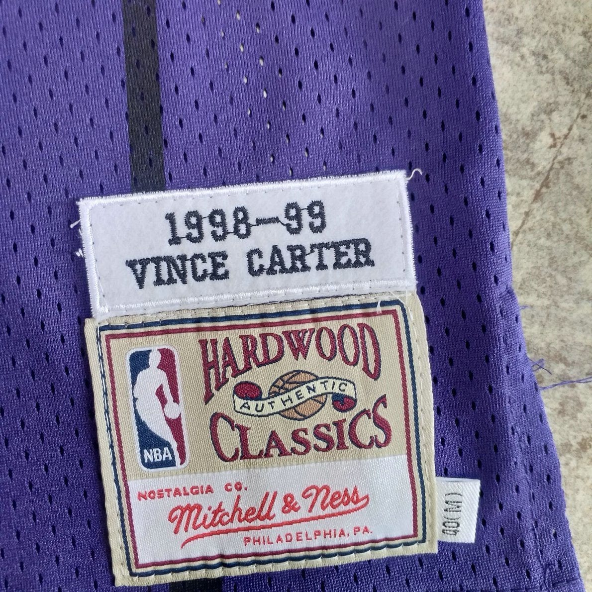 Vince Carter Toronto Raptors Throwback Jersey