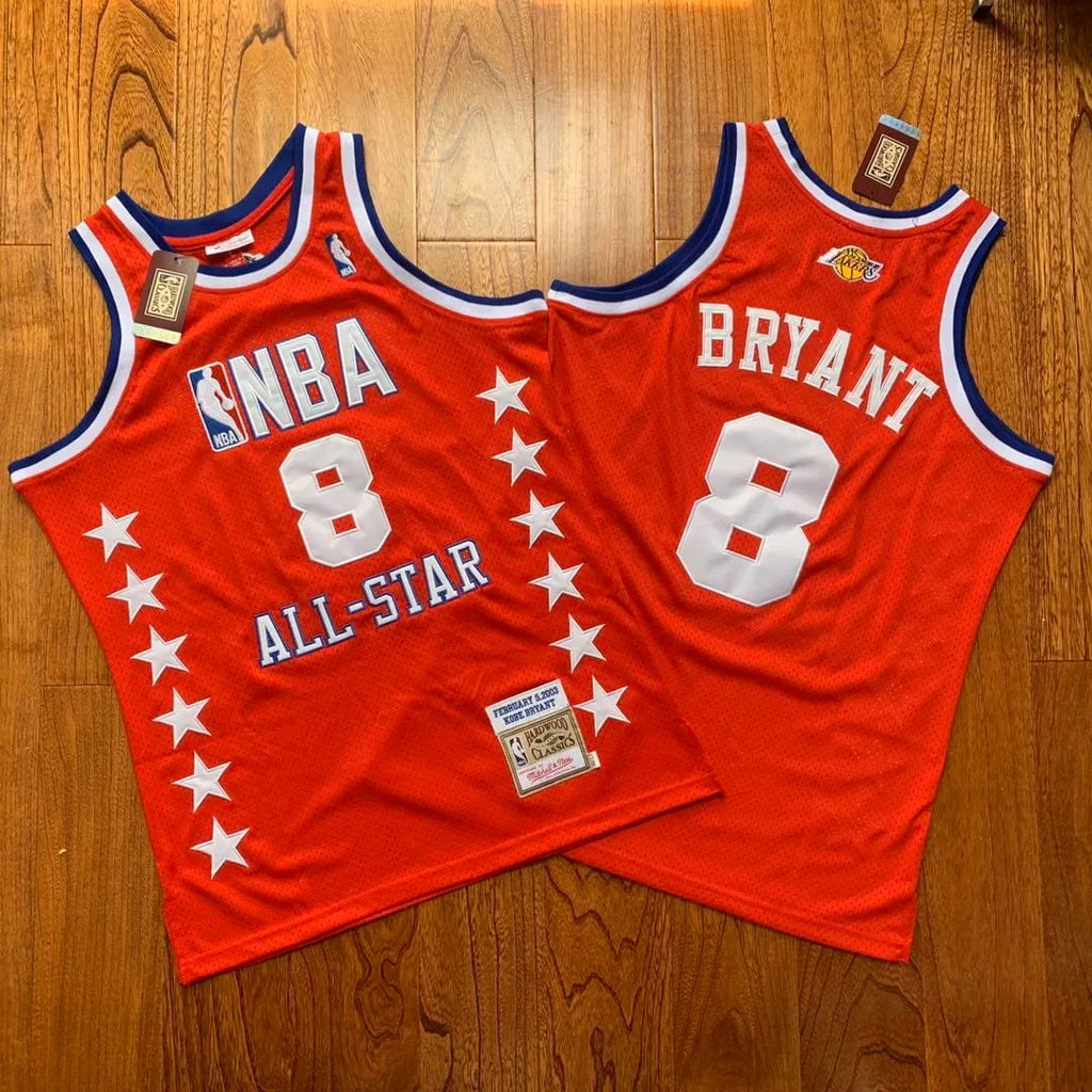Kobe Bryant #8 All-Star Los Angeles Lakers Jersey