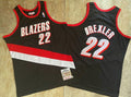 Portland Trailblazers 22 Drexler Black MN