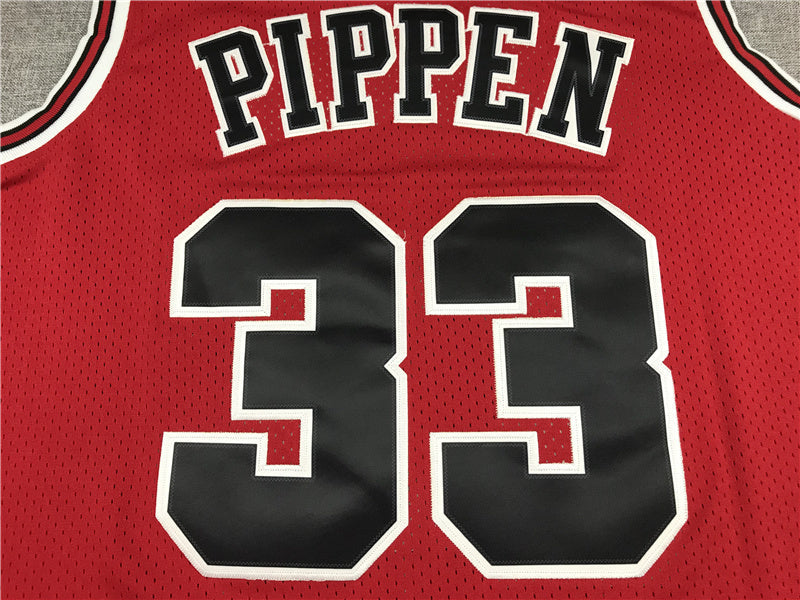 Chicago Bulls Scottie Pippen #33 1997-98 Throwback — Embroidered