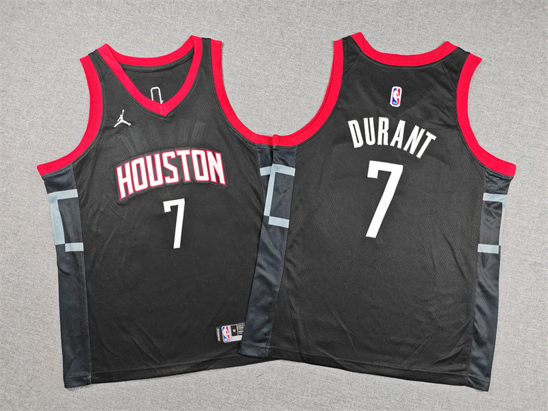 Youth Kevin Durant Houston Rockets #7  Embroidered  Jersey